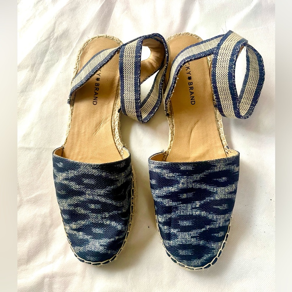 Lucky Brand Espadrilles Flats Size 10